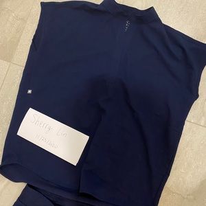 WearFigs Navy Rafaela Top only